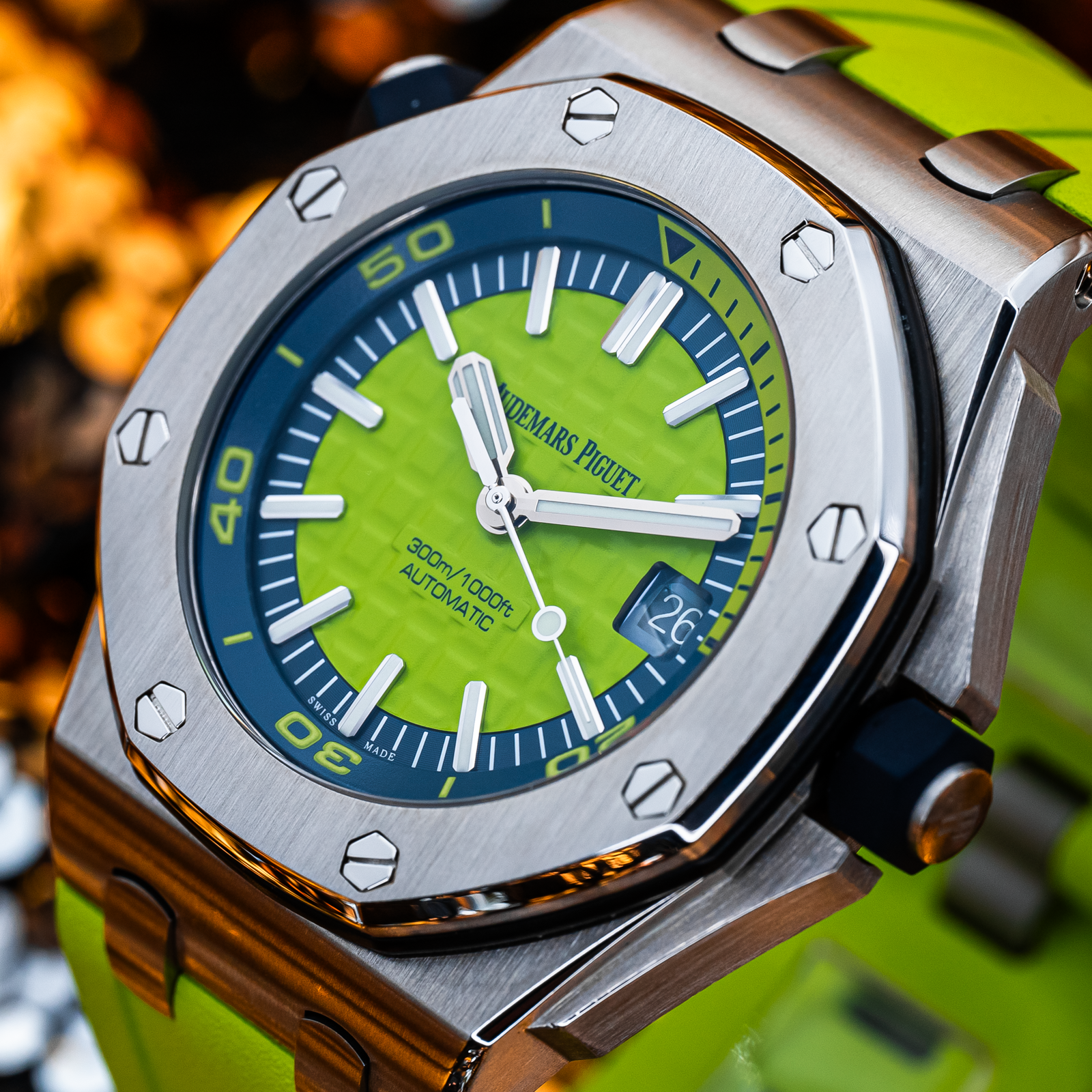 Audemars piguet diver online green