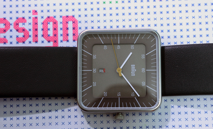 braun square watch