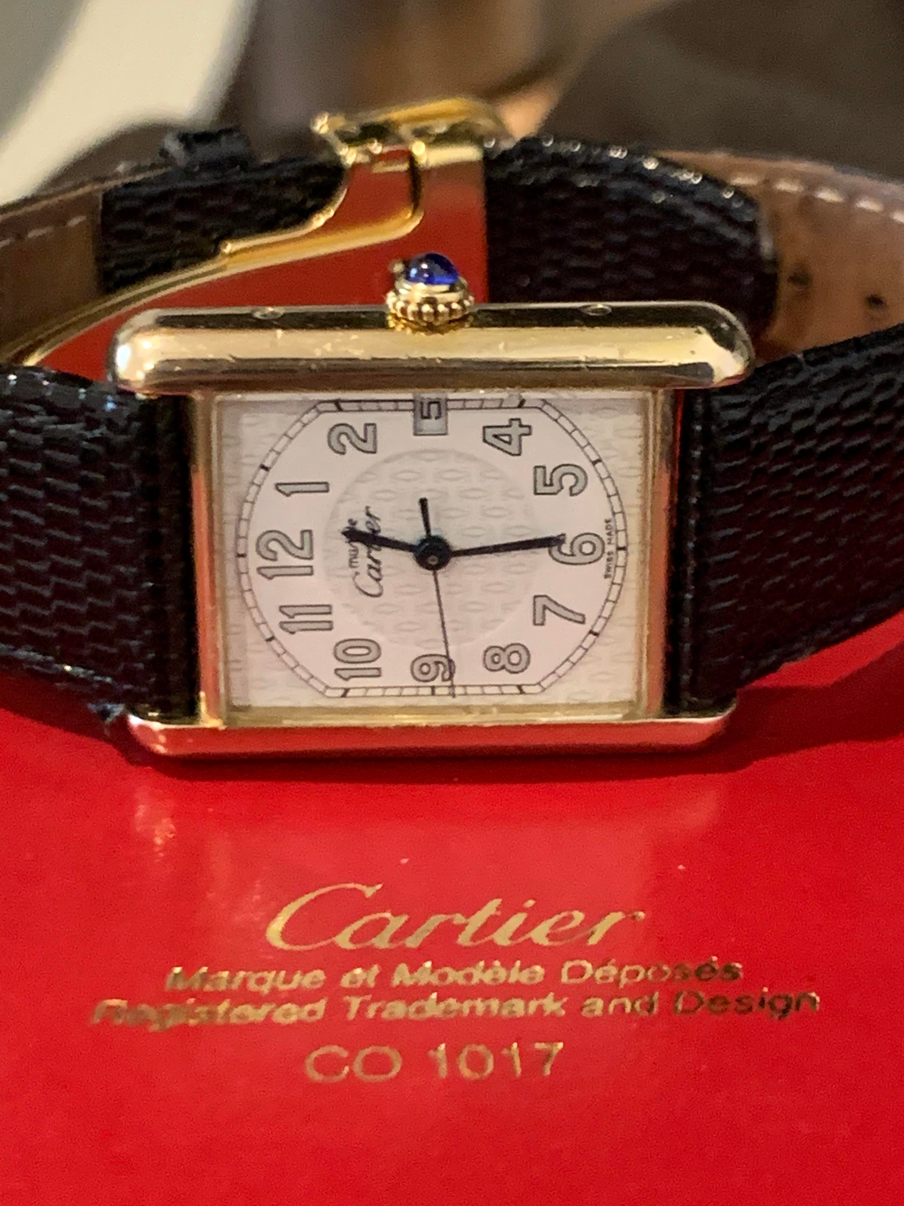 WTS WTT Cartier Tank from the 90 s gold plated WatchCharts