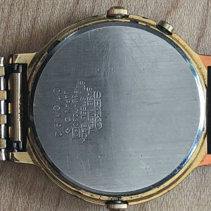 Seiko CAL 7F38-7030 Day Date Moonphase Quartz watch Running | WatchCharts