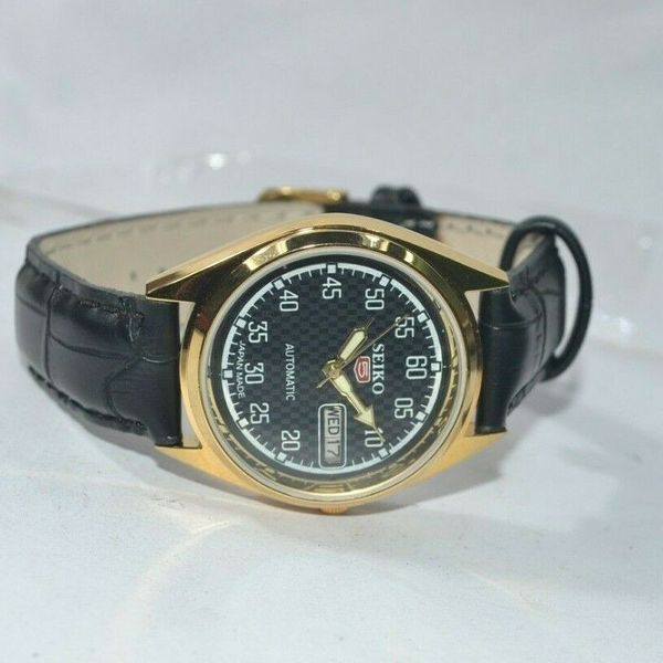 VINTAGE SEIKO 5 GOLD PLATED 17J DAY&DATE 6309-5820 AUTOMATIC MEN'S WRIST  WATCH | WatchCharts