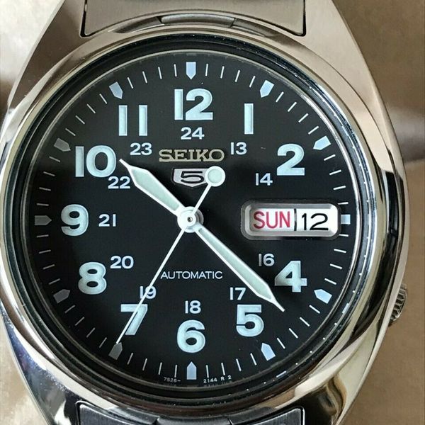 enkelt gang køre Bageri Seiko 5 Automatic 7S26-0480 F (SNX805K), used (very good condition) |  WatchCharts