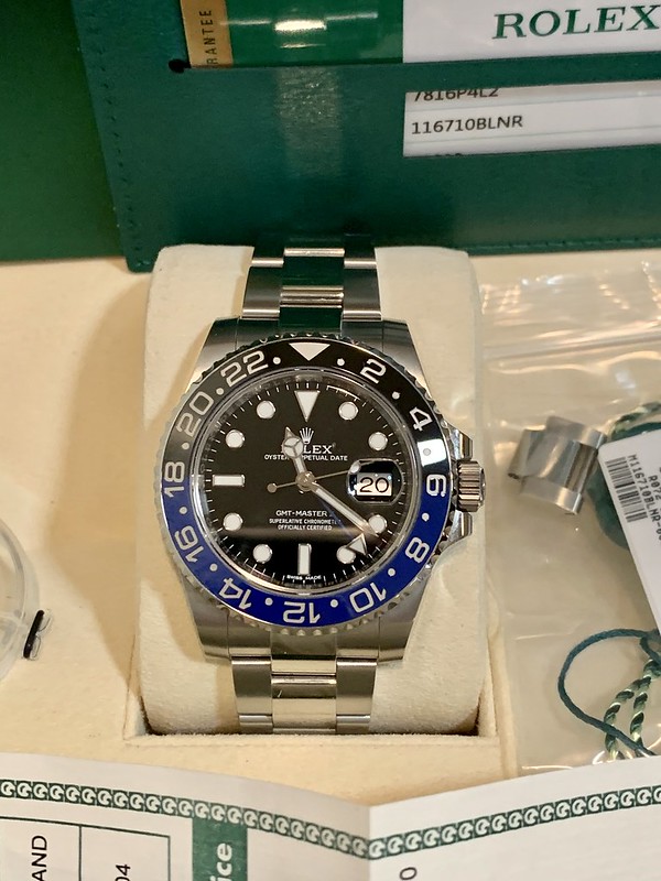 Rolex 116710blnr for outlet sale