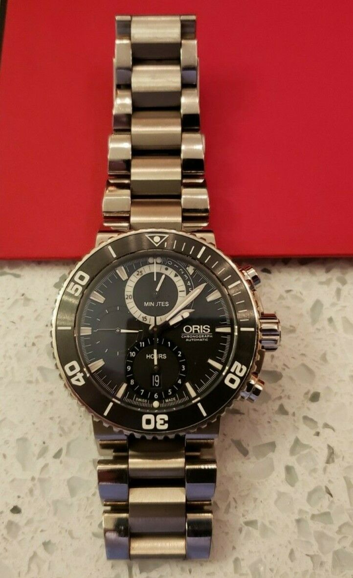 ORIS Limited Edition CARLOS COSTE CENOTE SET. Diver s Watch Mint