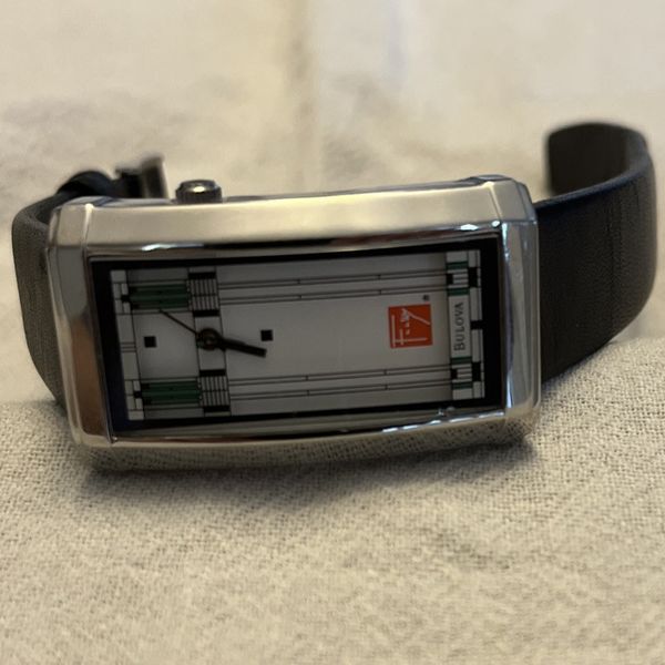 bulova frank lloyd wright watch | WatchCharts Marketplace