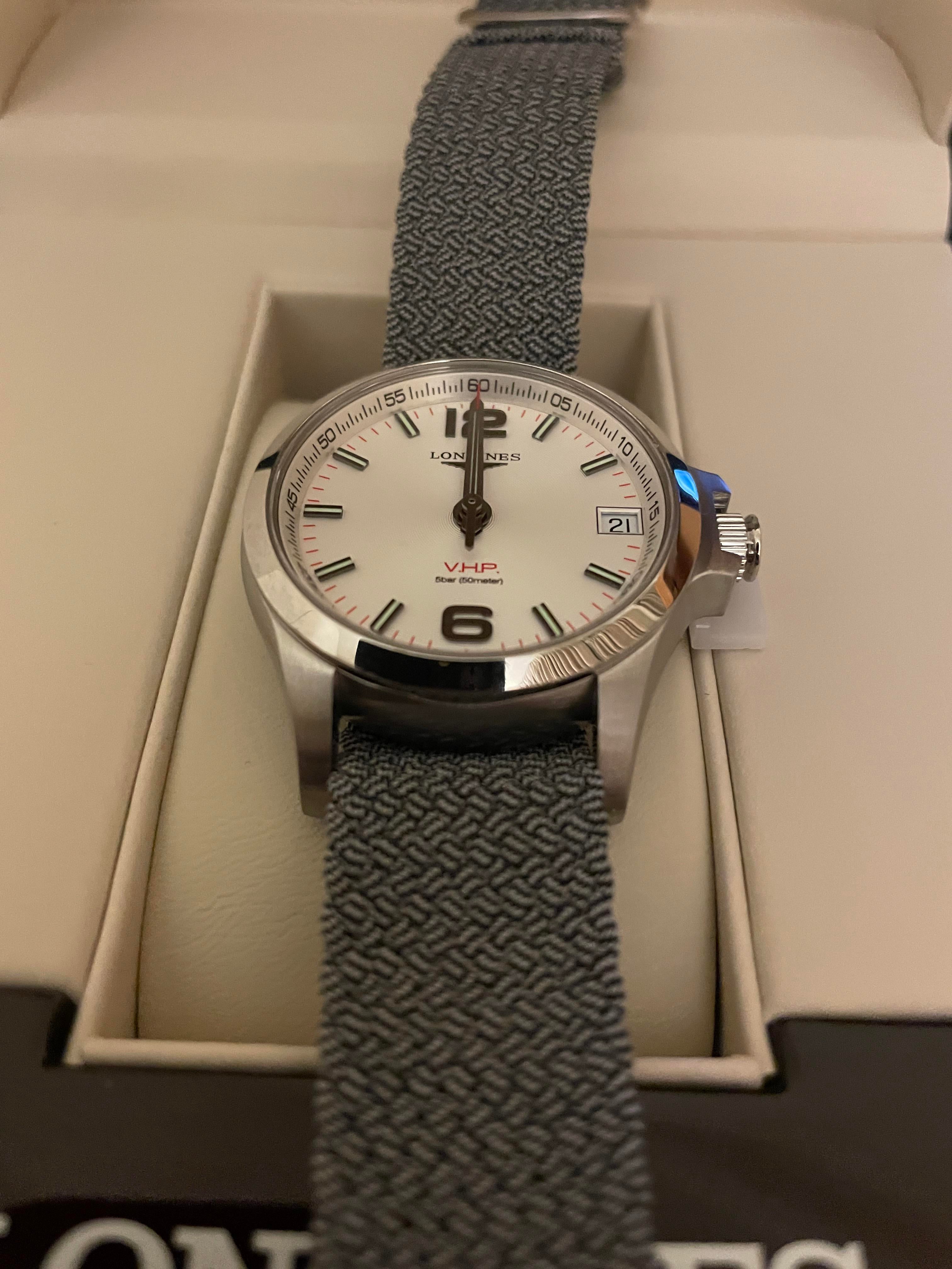 WTS Longines Conquest VHP 36mm WatchCharts Marketplace