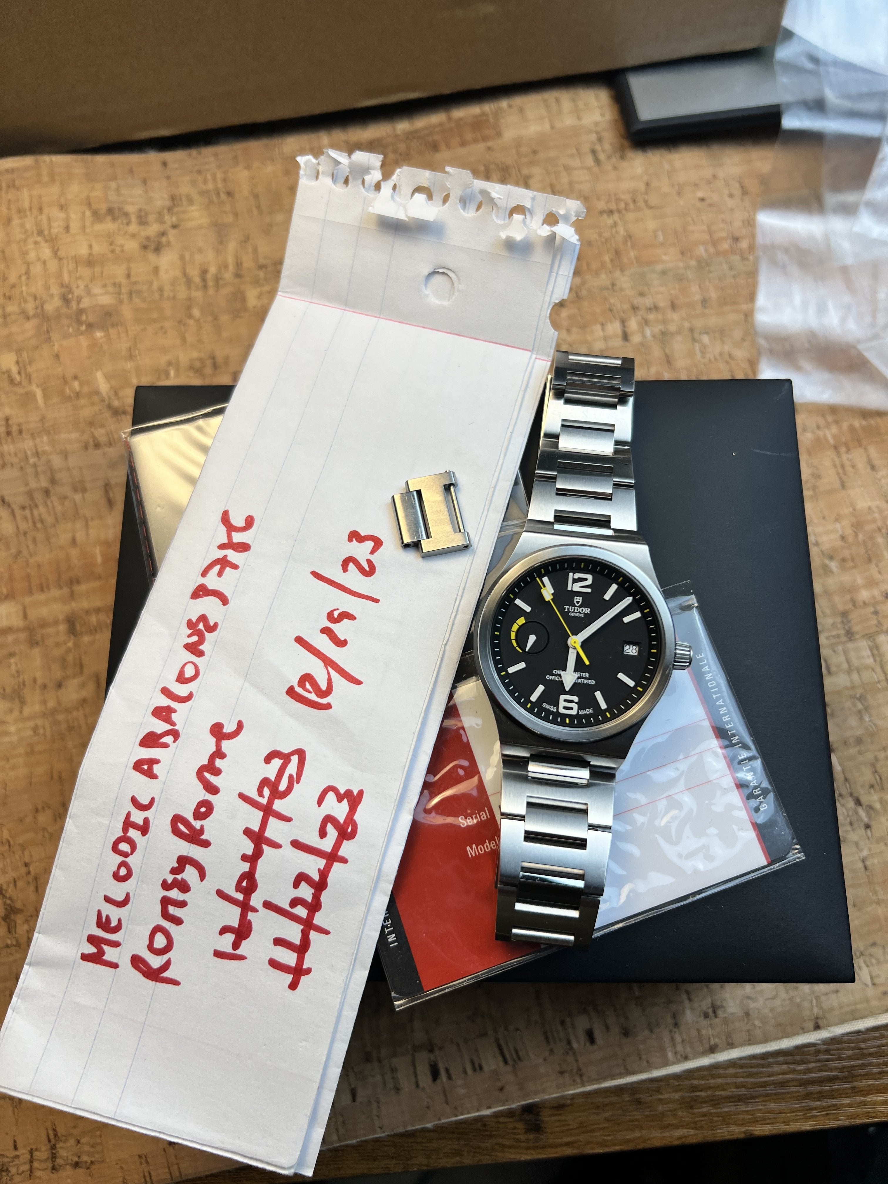 Tudor north hotsell flag wrist shot