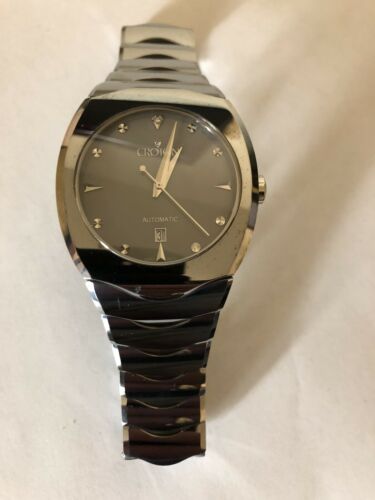 CROTON Tungsten Swiss Automatic Black Men s watch CN 307194 Very