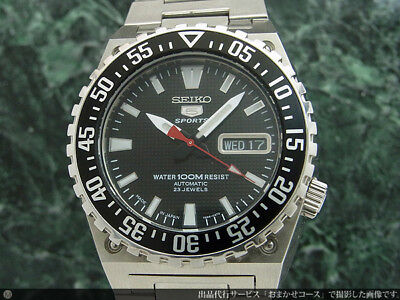 SEIKO outlet 5 Sports 7S36-02B0 Silver Dial Automatic Watch