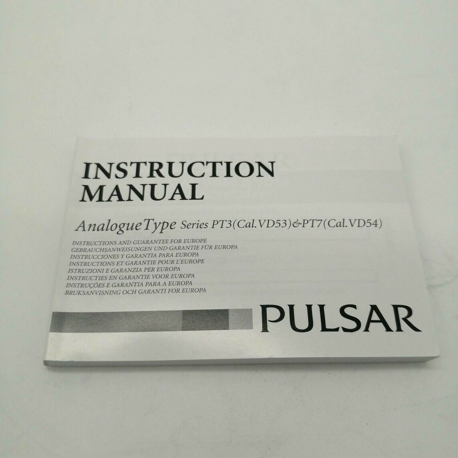 Pulsar analogue type series pt3 best sale