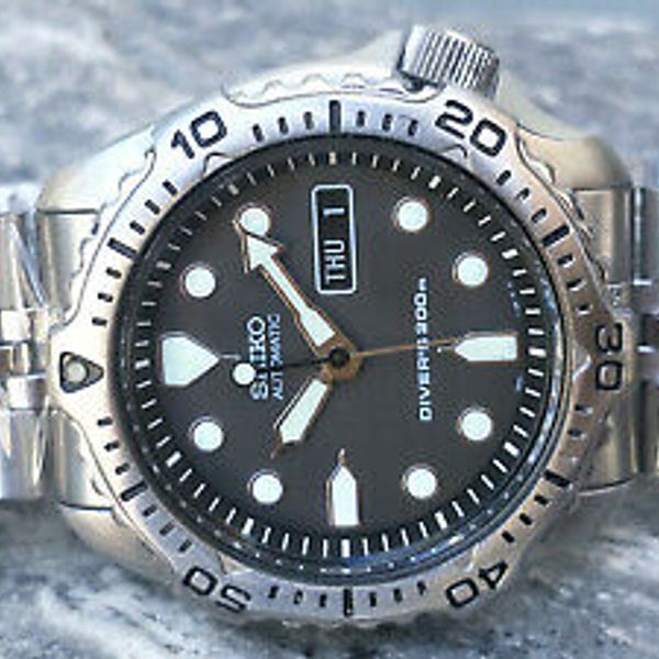 RARE SEIKO SCUBA DIVER 7S267020 SKX171 AUTOMATIC MENS WATCH 380409
