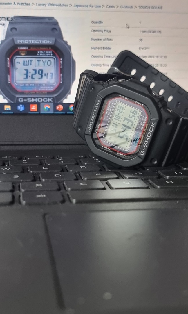 Casio g-shock GW-M5600-1JF | WatchCharts Marketplace