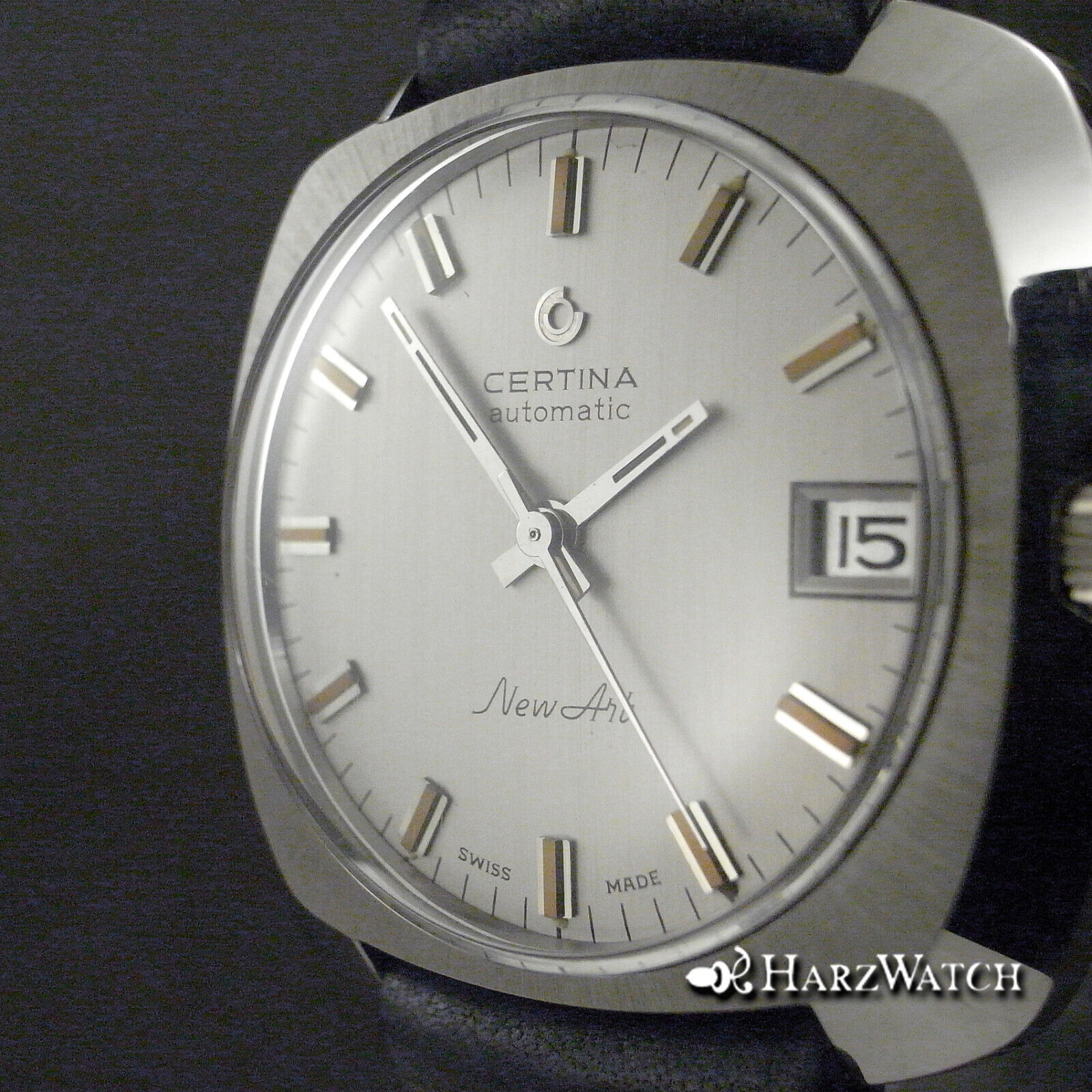 Vintage CERTINA New Art Automatic Herrenuhr Stahl 37 5 mm ca. 1970 mint WatchCharts Marketplace