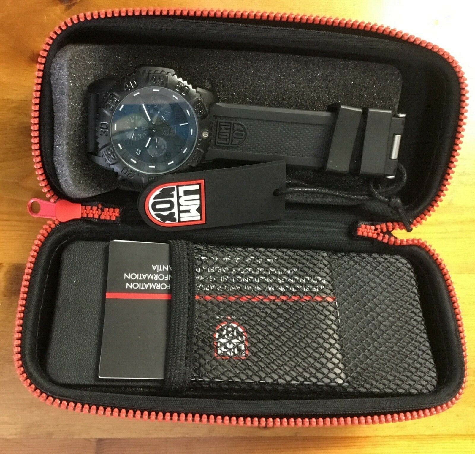 LUMINOX SERIES 3080 3081 BLACKOUT CHRONOGRAPH COLORMARK NAVY SEAL