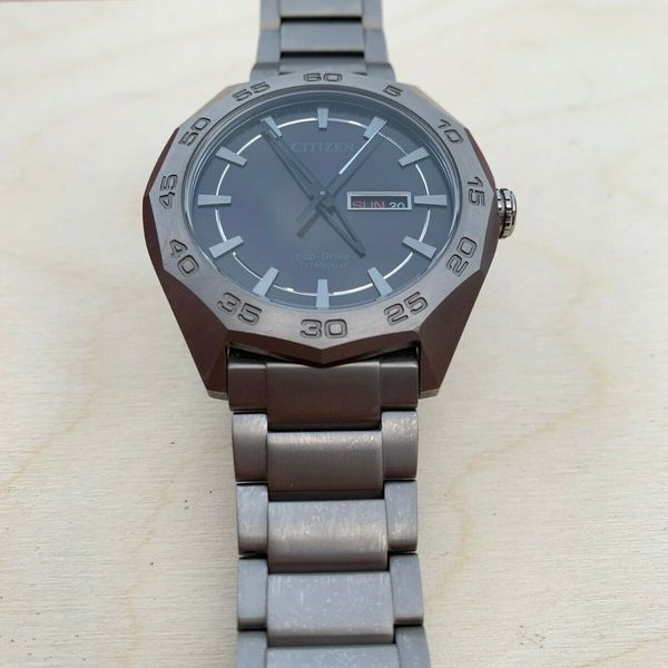 Citizen EcoDrive titanium watch AW0060-54H J800-R007068