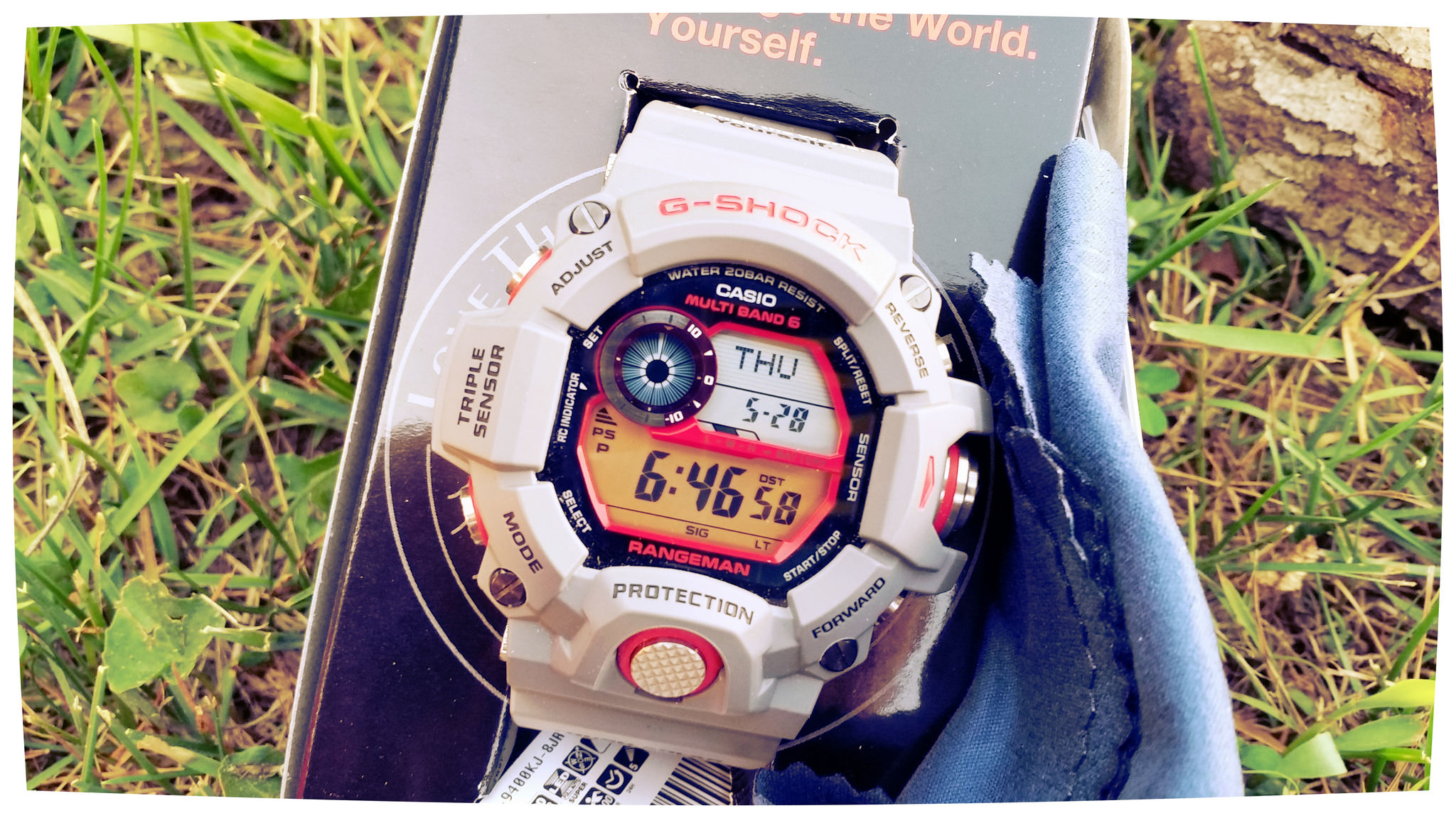 FS: Love The Sea and The Earth RANGEMAN CASIO G-SHOCK GW-9400KJ