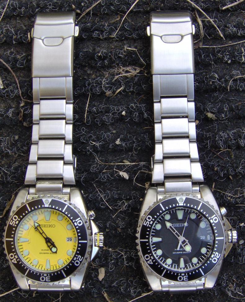 FSOT - REDUCED! - Seiko SKA367 (Yellow) and SKA371 (Black) BFK Dive Watches  | WatchCharts