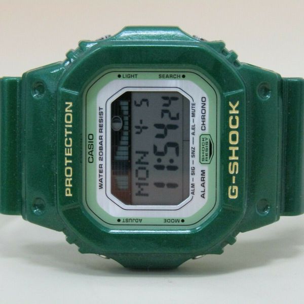 Casio G-Shock GLX-5600 G-Lide Green Watch 3151 | WatchCharts