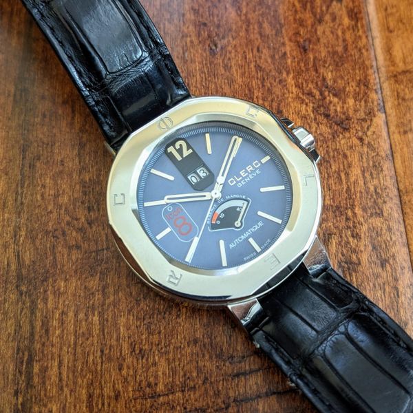 [WTS] CLERC Geneve ICON8 Grande Date Reserve de Marche Automatic Watch w/ date and power