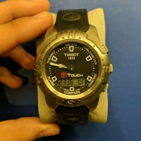 Tissot T Touch watch with broken touch sensor | WatchCharts Marketplace