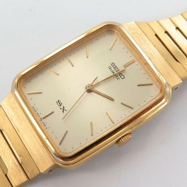 VINTAGE SEIKO QUARTZ SX 8Y215070 MENS WATCH. WatchCharts