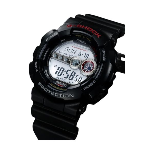 Casio G-Shock GD-350-1CDR – Orologio Digitale Uomo Con Timer E Allarme Vibrazione – Quadrante Nero E Cinturino In Resina – Look Moderno E Resistente - 2