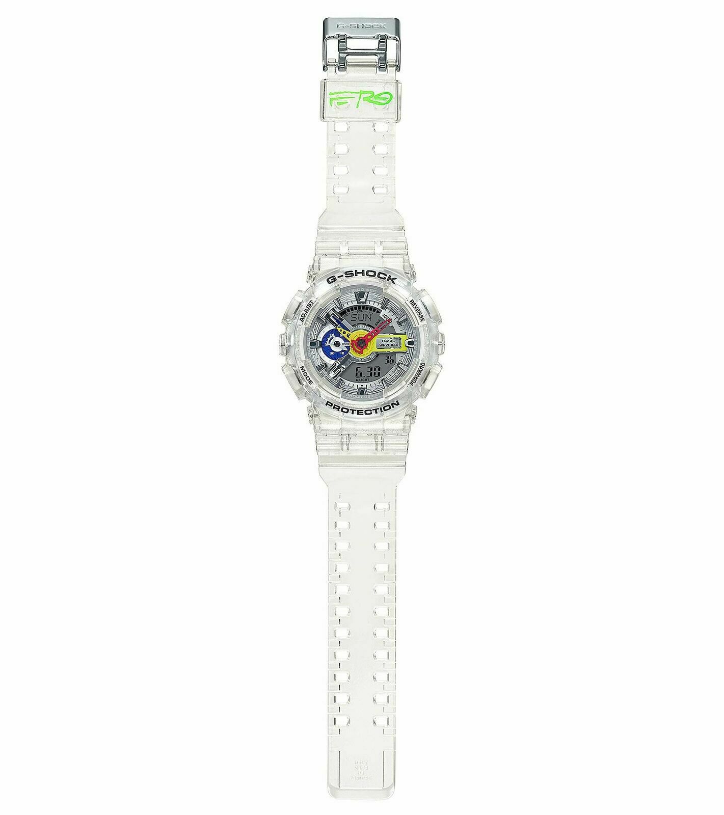 Casio G-Shock x A$AP FERG GA-110FRG-7A watch collab bapex kid cudi