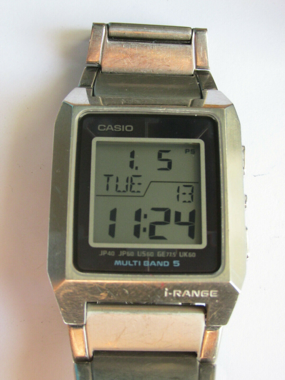 VINTAGE CASIO IRW-M200 WV-M401 i-RANGE TITANIUM MULTI