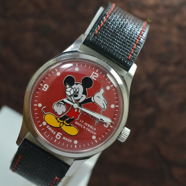 oris mickey mouse watch