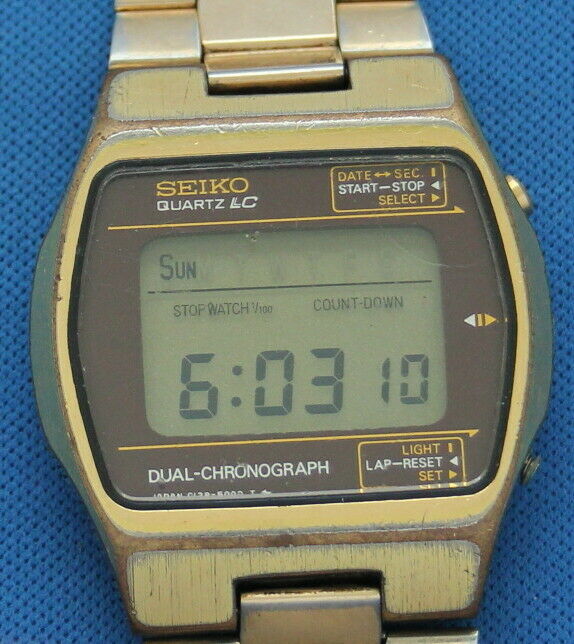 seiko quartz lc dual chronograph