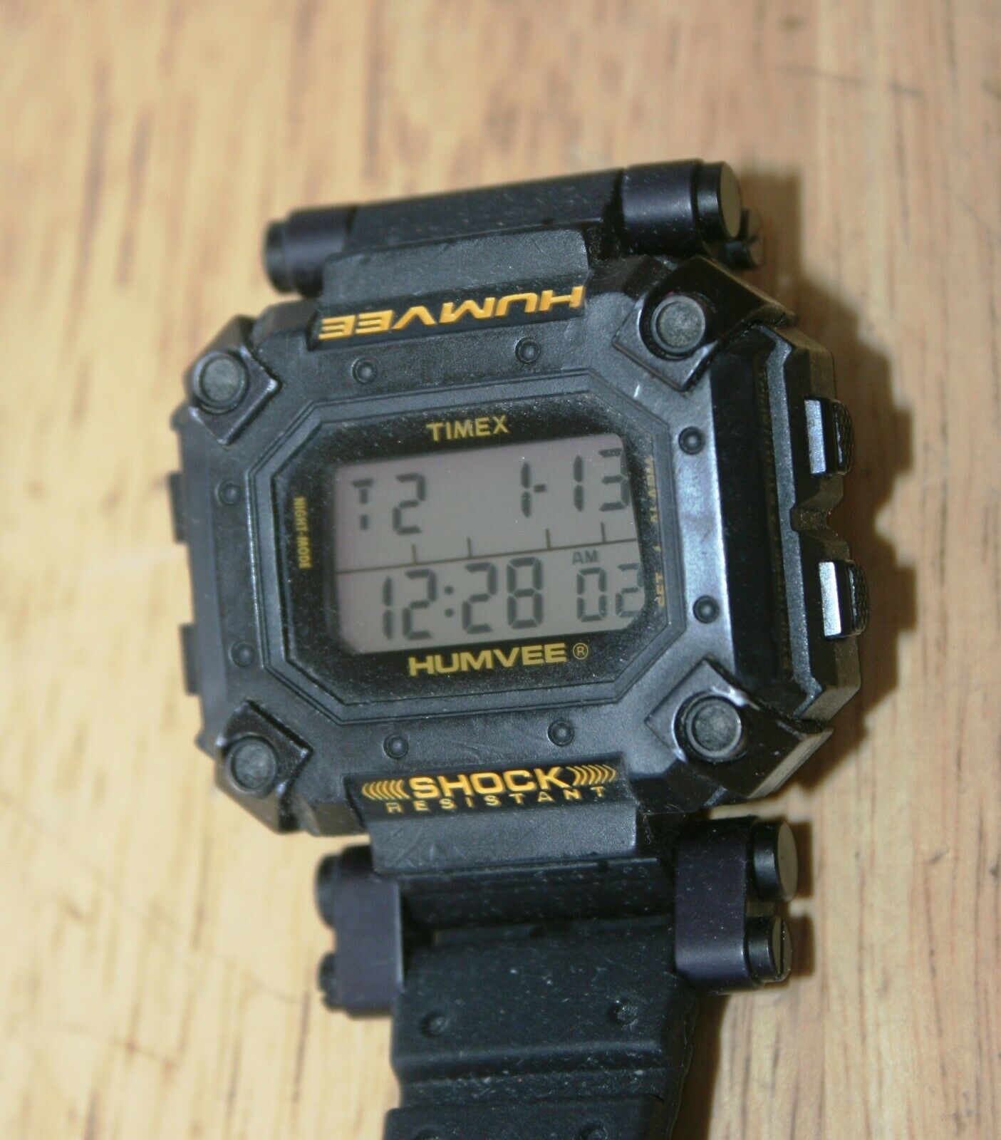 【激レア】TIMEX HUMVEE デジタル腕時計 TIMEX タイメックス ハンヴィー HUMVEE デジタル メンズ 腕時計
