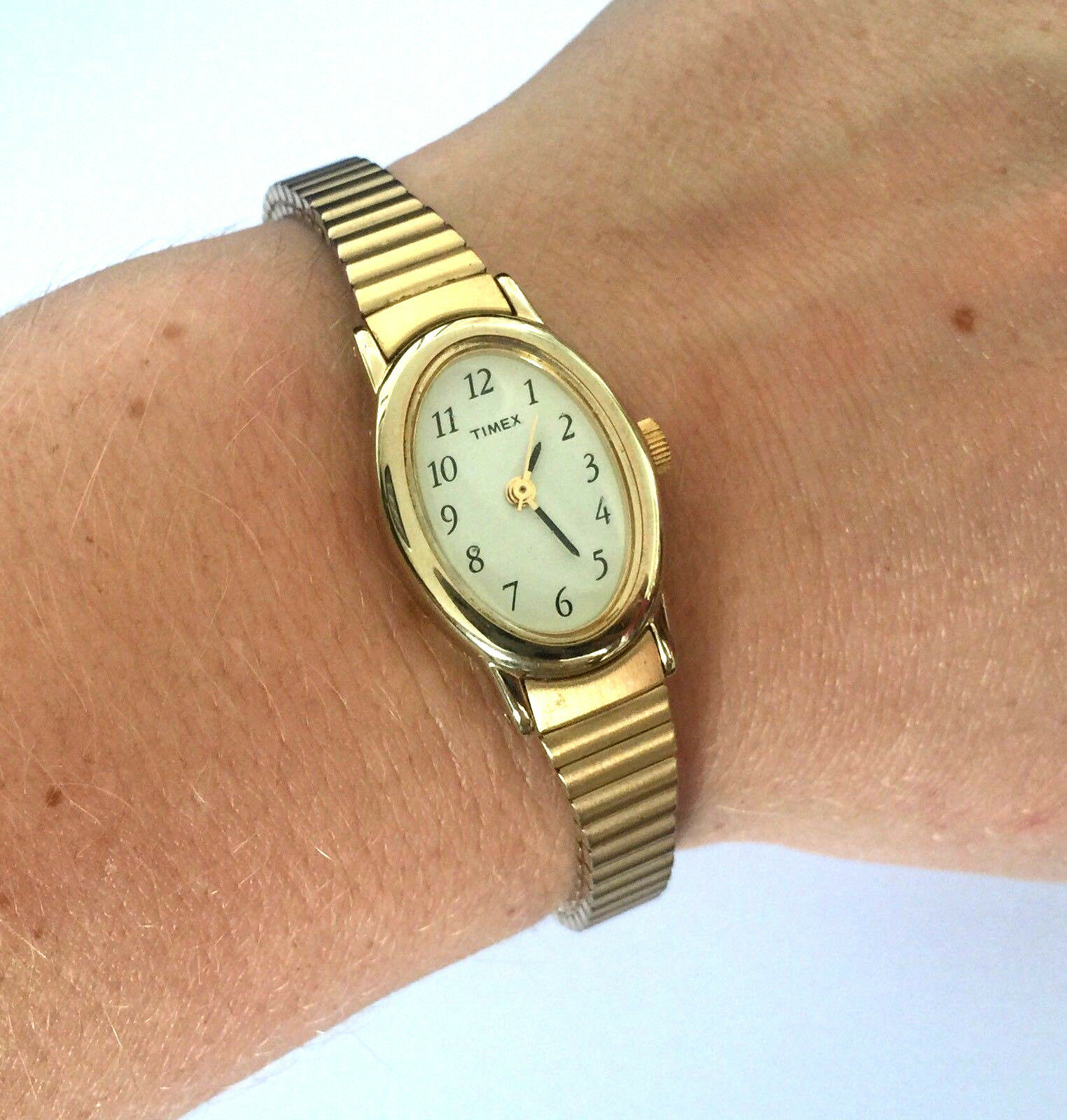 VINTAGE TIMEX 377 BA CELL LADIES WATCH GOLD TONE RUNS NEW BATTERY |  WatchCharts