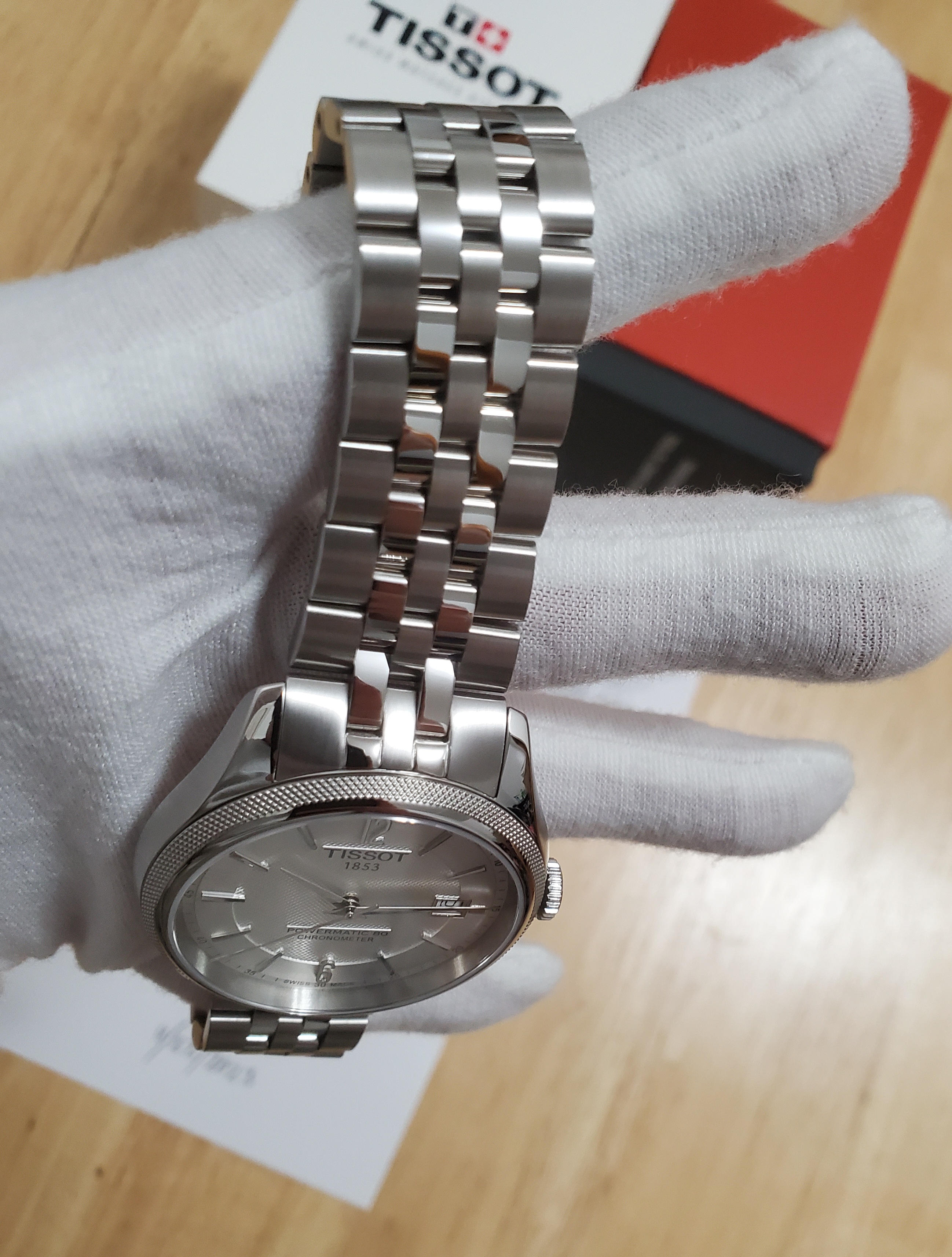 WTS TISSOT BALLADE POWERMATIC 80 COSC Model T1084081103700 Full