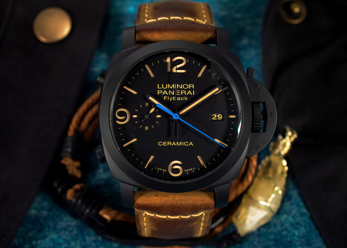 FS Panerai Luminor 1950 3 Days Chrono Flyback Ceramica BOX