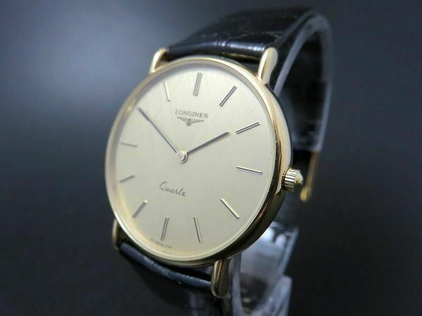 LONGINES 150 6799 Quartz Watch 18K Gold Plated St.Steel SWISS