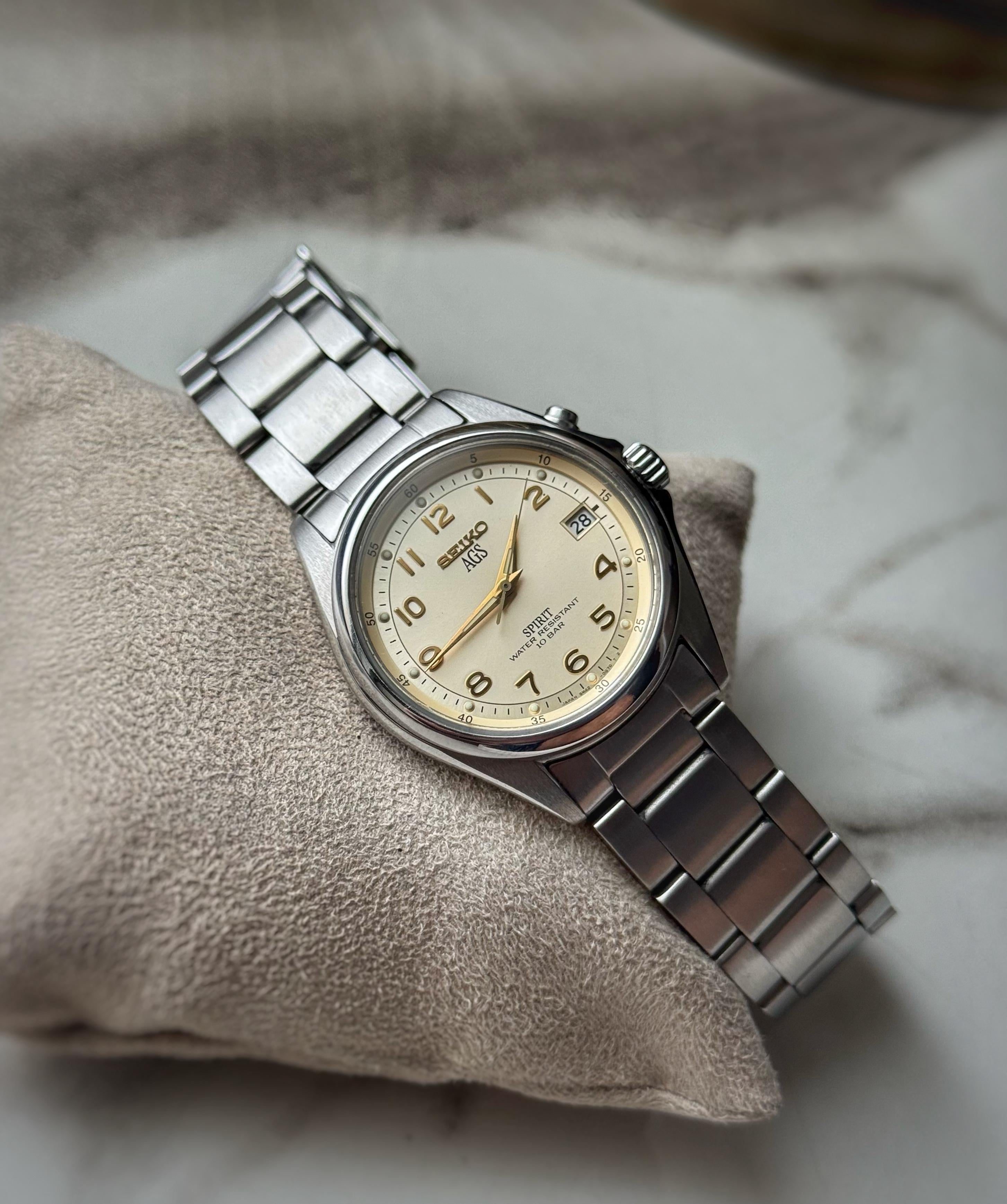 WTS] Seiko Spirit AGS, 5M42-0E00 Sapphire Crystal, Great Condition