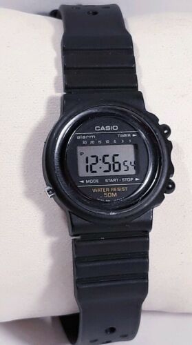 Casio Watch Classic 526 Lw40 Digital Black Case Rubber Band