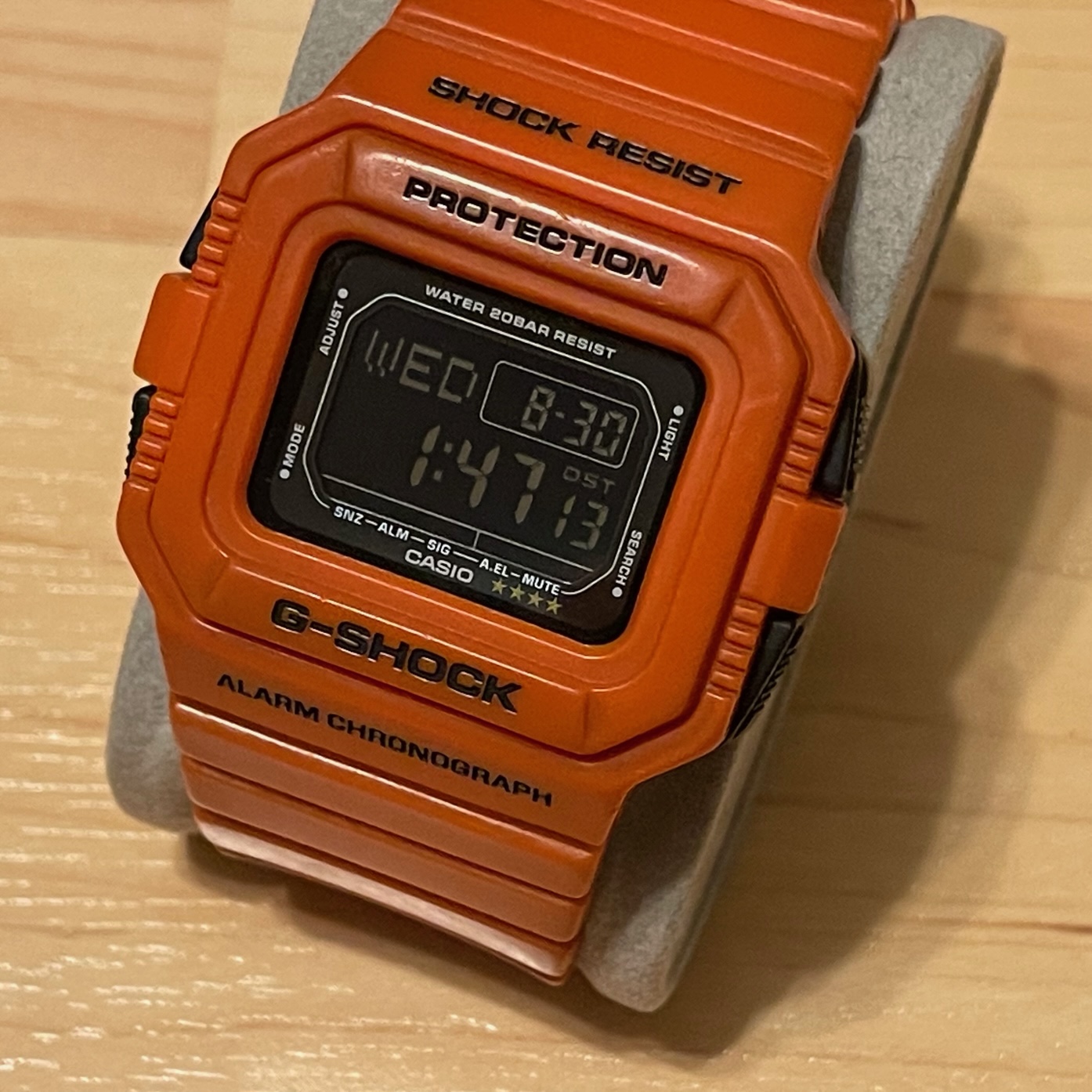 オフィシャル通販 カシオ G-SHOCK Gショック DW-D5500MR オレンジ N