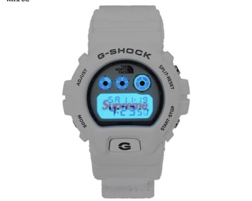 Supreme X The North Face X Casio G Shock Watch White *CONFIRMED