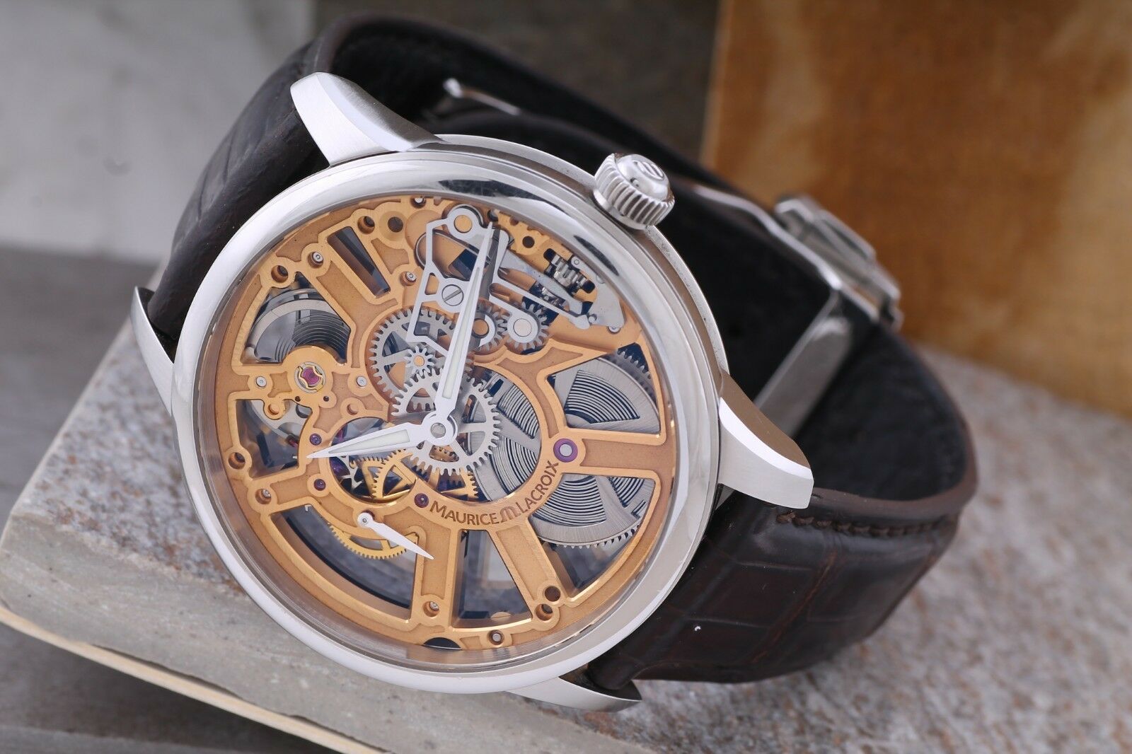 Maurice Lacroix Masterpiece Skeleton Ref. MP7228 SS001 001 1