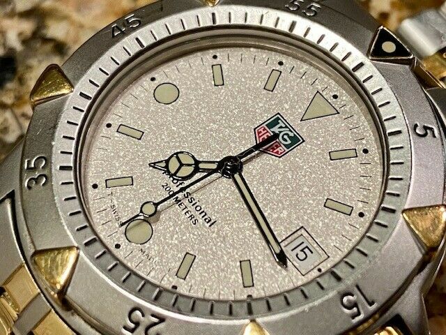 Tag Heuer 955706g 20 Quartz Two Tone Bracelet Watch 37mm WatchCharts