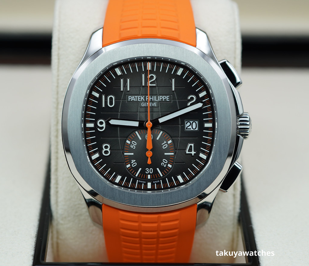 Patek discount orange aquanaut