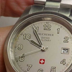 bucherer swiss military watch