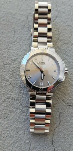 Edle original Oris Aquis Damenuhr Automatic 36mm 30ATM ohne