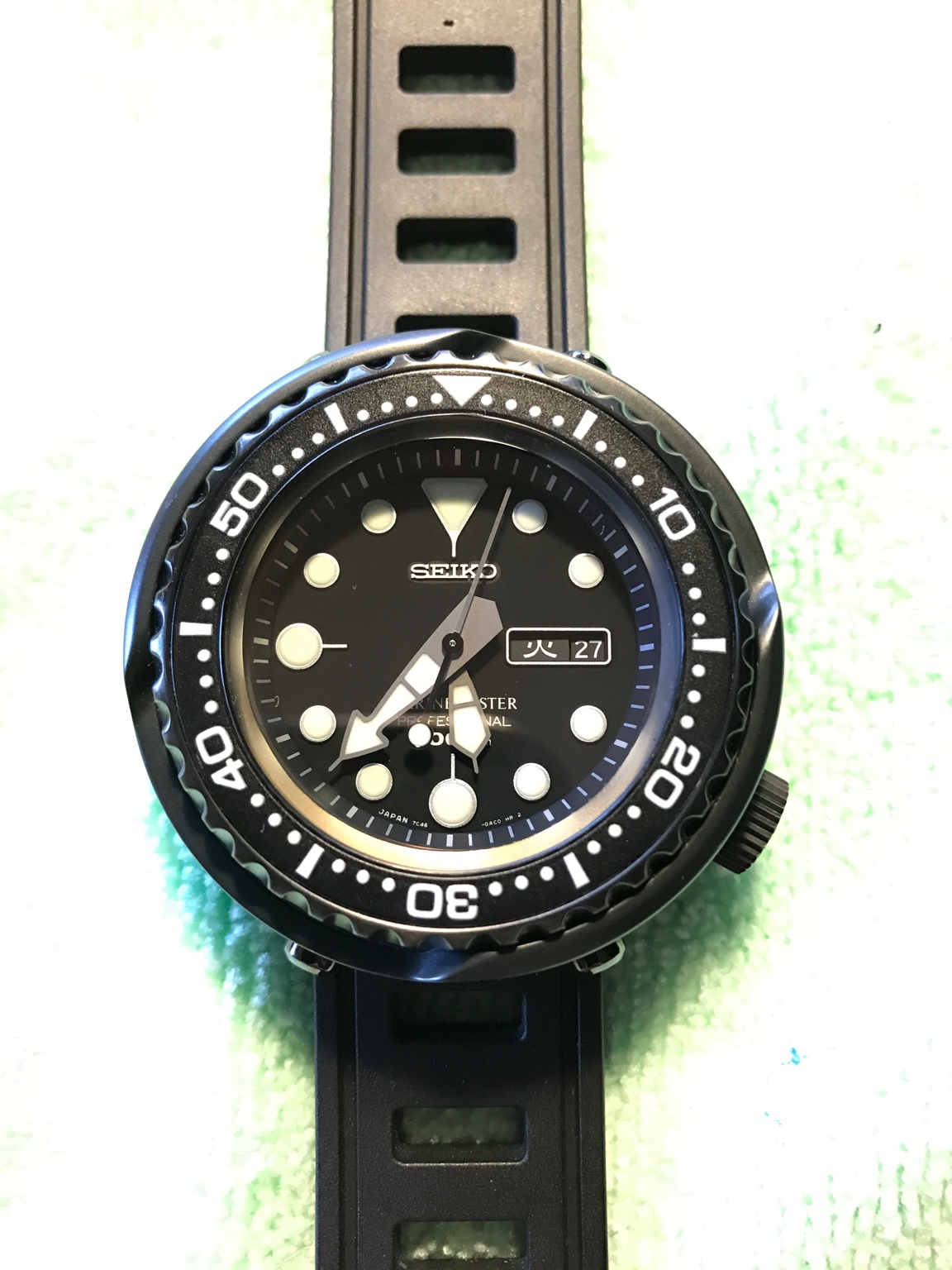 Seiko SBBN013 Marinemaster Darth Tuna | WatchCharts