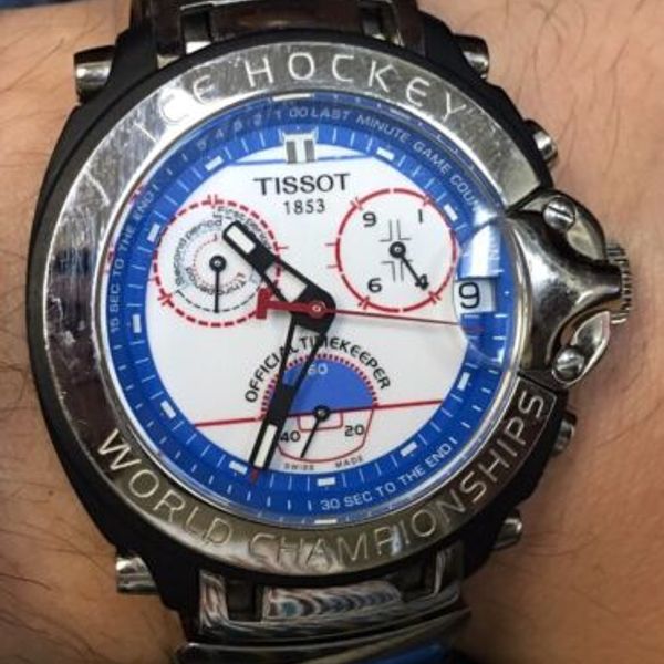 Tissot ice hockey watch sale