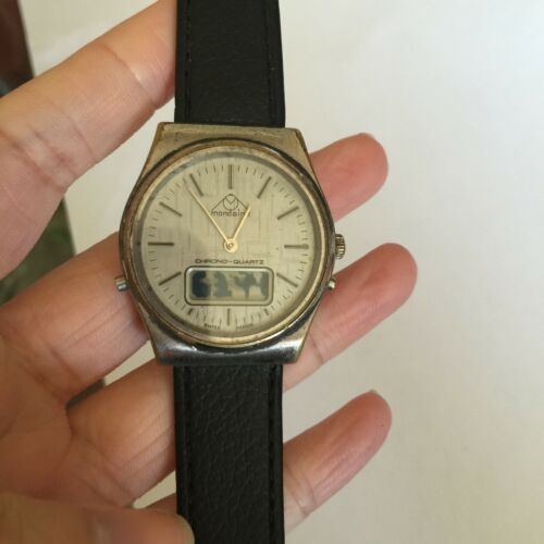 mondaine digital watch