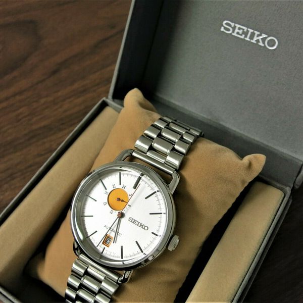Seiko Spirit Smart SCVE007 Orange Dot 4R37 01B0 Automatic