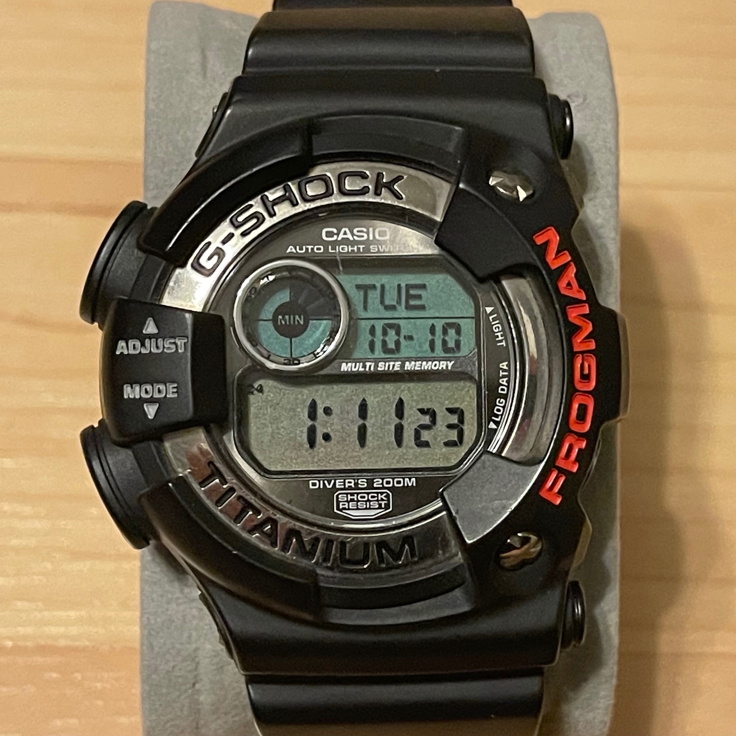 希少】G-SHOCK DW-9900 3代目 フロッグマン FROGMAN - 時計