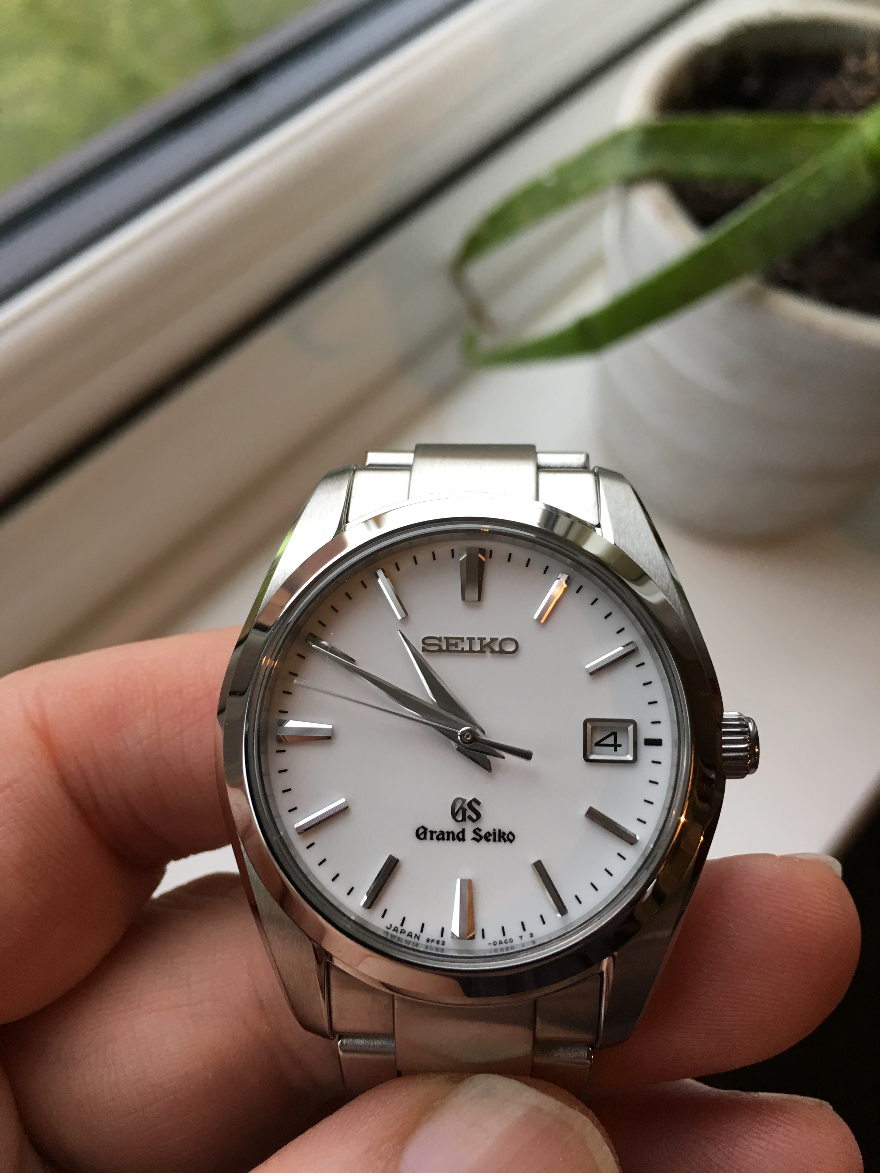 FS Grand Seiko SBGX059 HAQ White dial WatchCharts Marketplace